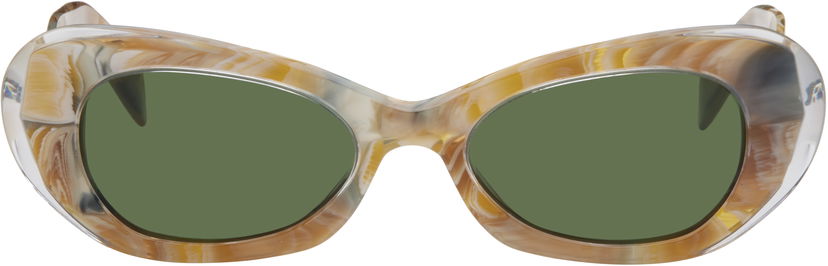 Сонцезахисні окуляри RETROSUPERFUTURE RETROSUPERFUTURE Izipho Sunglasses Коричневий | BAX
