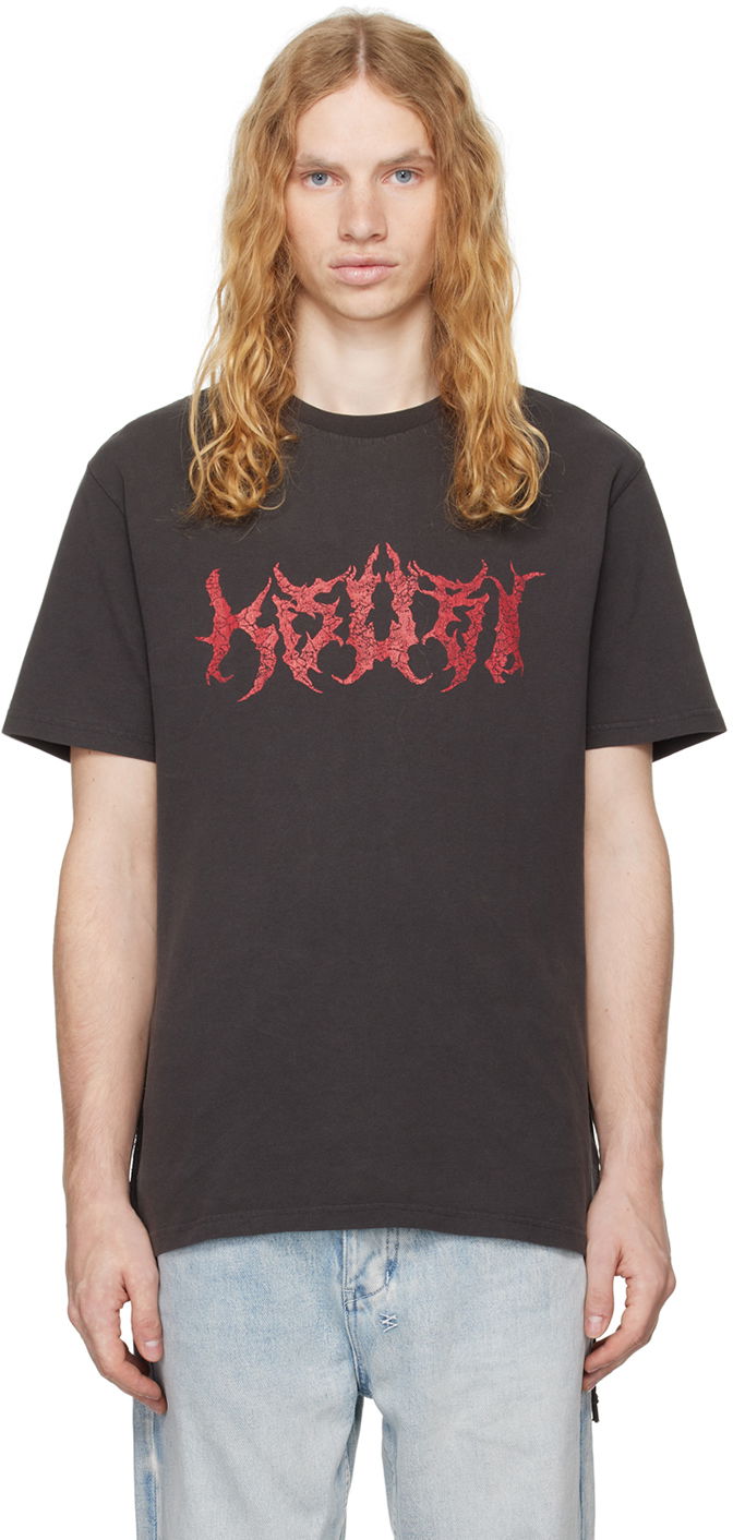 Футболка Ksubi Sabbath Kash T-Shirt чорний | MFA24TE002