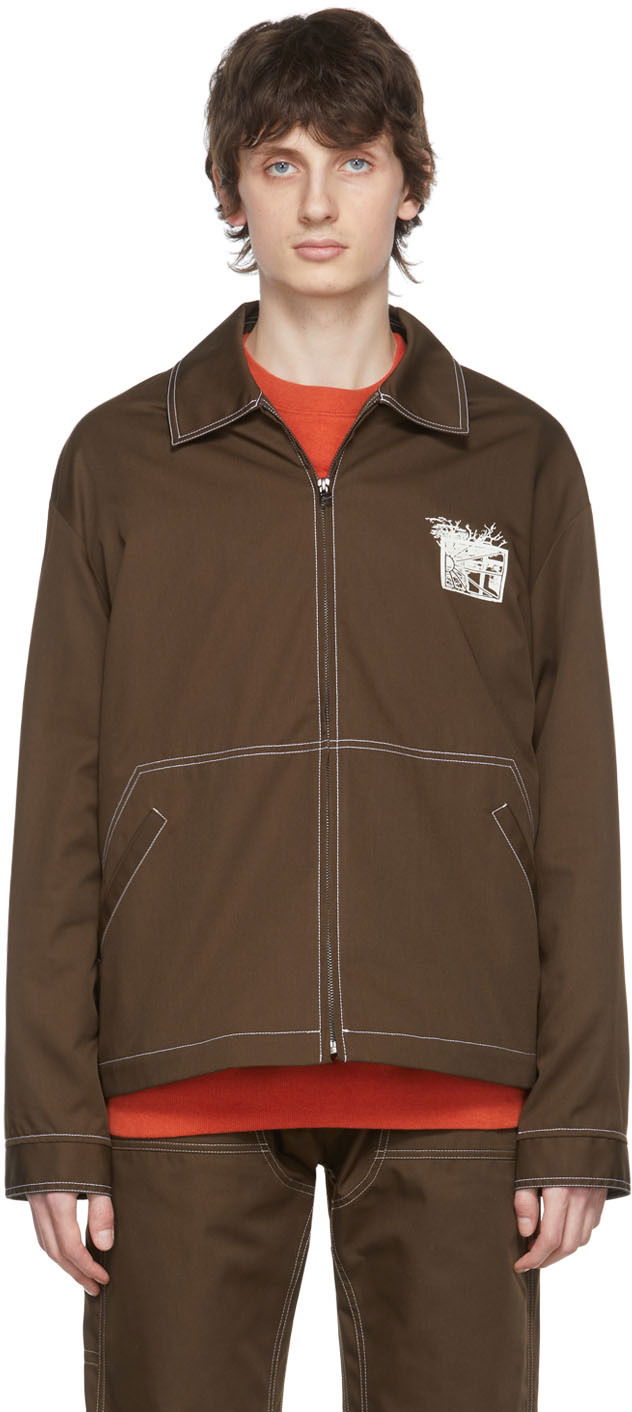 Куртка PACCBET Polyester Jacket Коричневий | PACC10J003