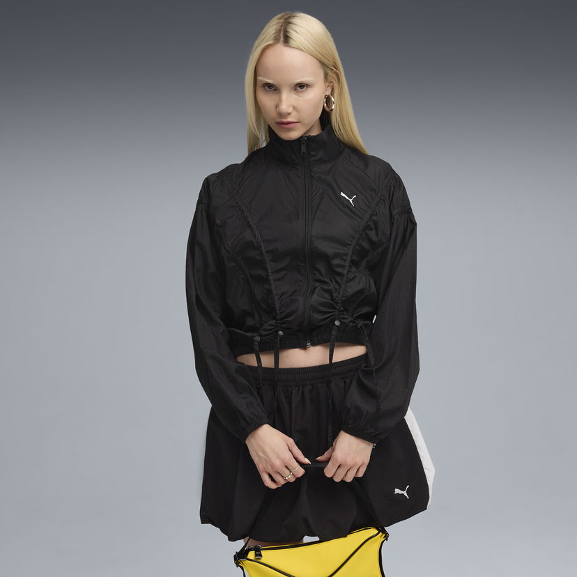 Вітровка Puma DARE TO Women's Woven Jacket чорний | 632148_01