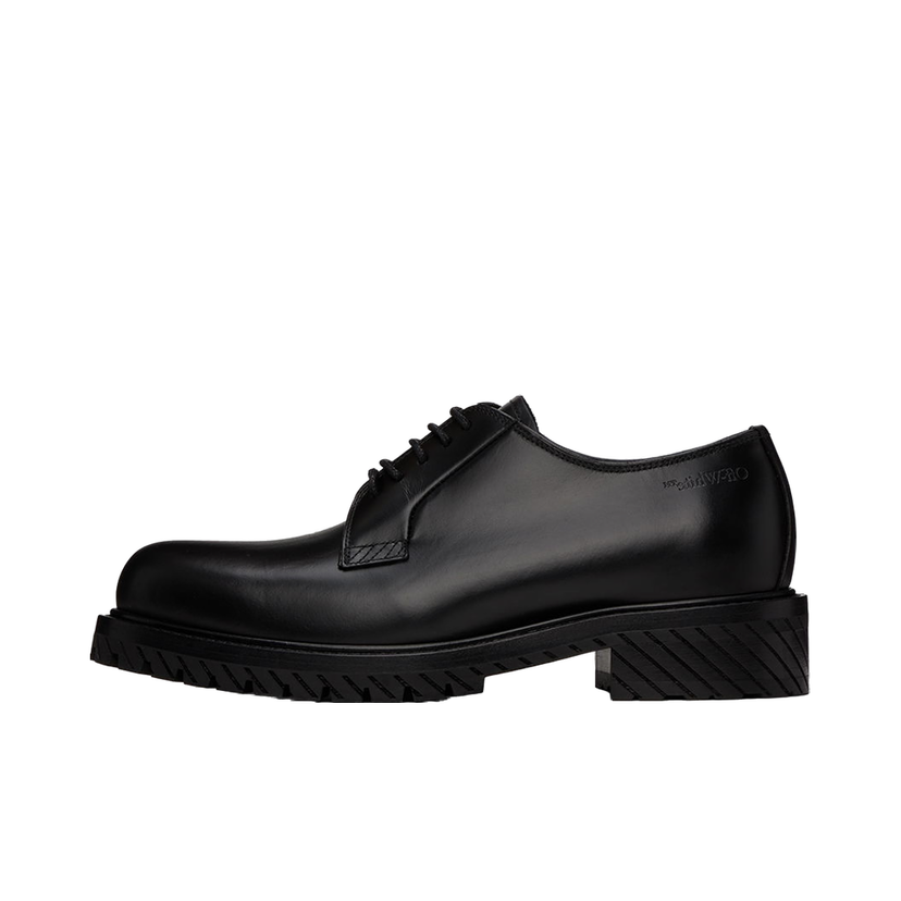 Кросівки та взуття Off-White Military Derbys чорний | OMIF028C99LEA0011010