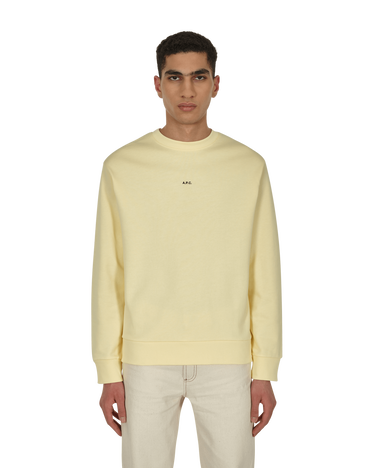 Світшоти A.P.C. Steve Logo Sweat Жовтий | COEIP-H27621-DAB, 0