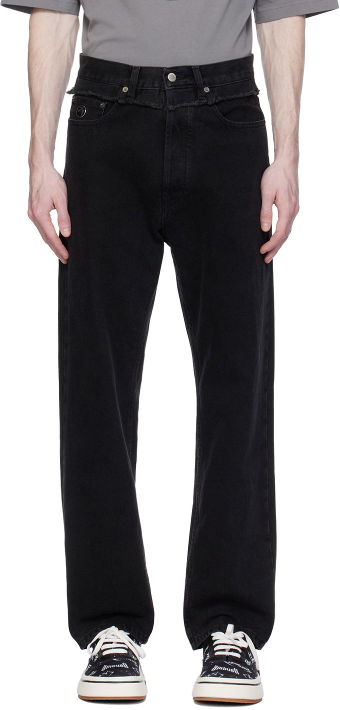 Джинси Ambush Waist Detail Jeans чорний | BMYB003S24DEN0011100