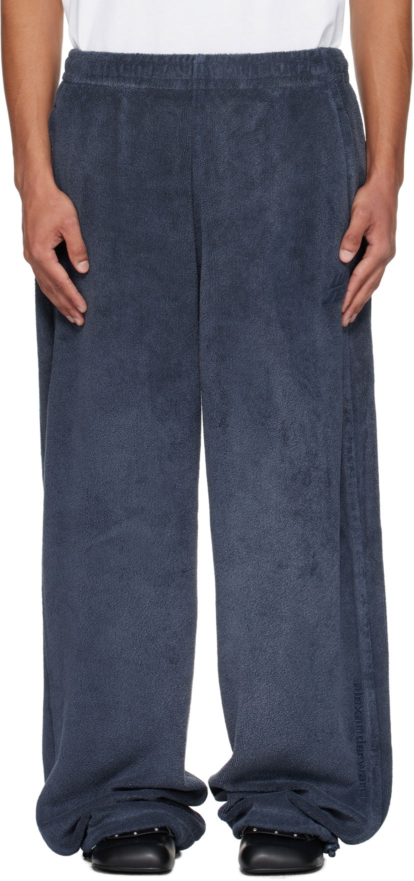 Спортивні штани Alexander Wang Alexander Wang Track Trousers темно-синій | 6CC3254421