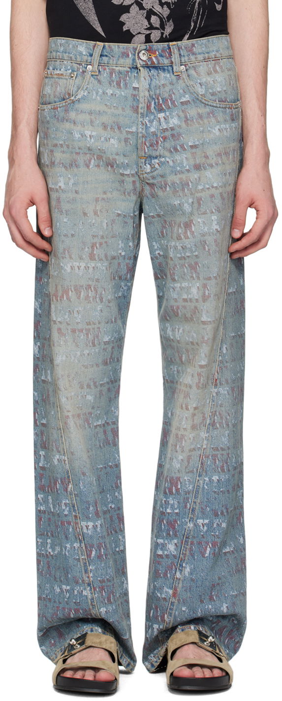Джинси LANVIN Future x Jeans Синій | RM-TR0051-D082-P24