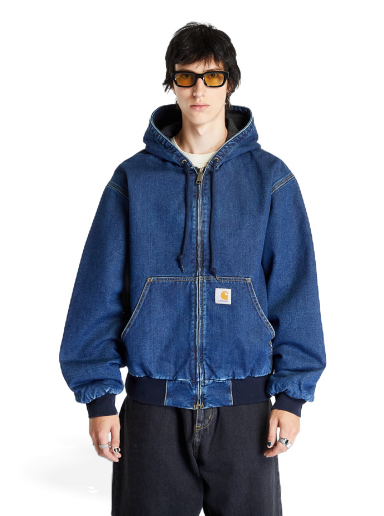 Куртка Carhartt WIP denim OG Active темно-синій | I032232.0106