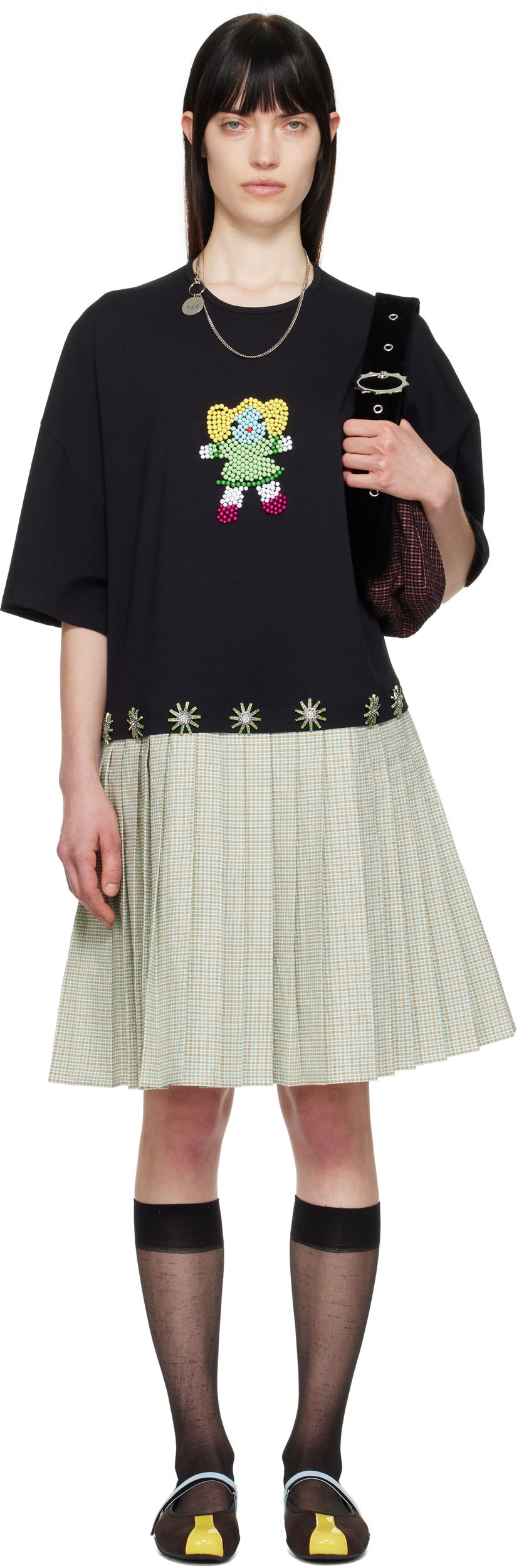 плаття Chopova Lowena Chopova Lowena Saltos Kilt Midi Dress Різнокольоровий | 1299