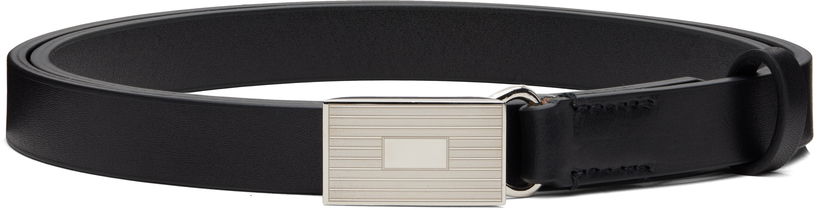 Ремені AURALEE AURALEE Slide-Buckle Belt чорний | A00B04RP