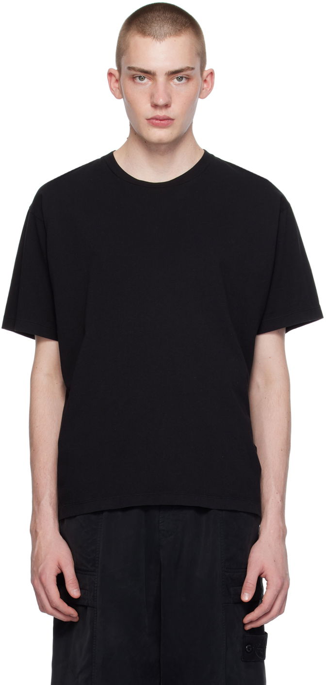 Футболка Stone Island Stripes Six T-Shirt чорний | 80152RC86
