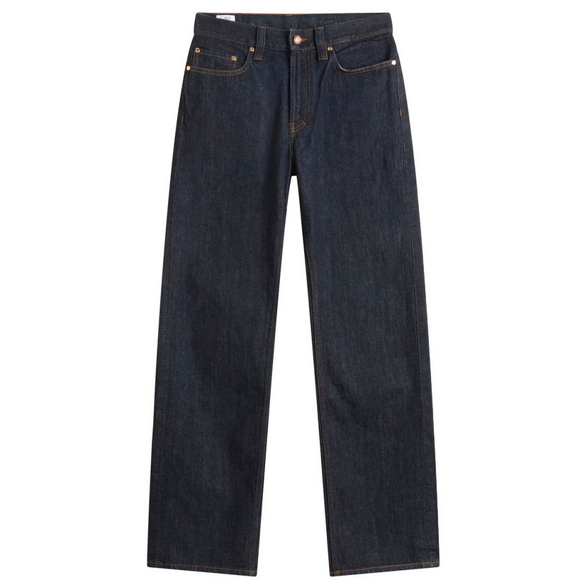 Джинси Casablanca Casablanca Selvedge Embroidered Laurel Jeans 30" Синій | MPF25-TR-330-01