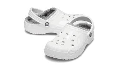 Кросівки та взуття Crocs Baya Lined Clogs білий | 205969-11H, 1