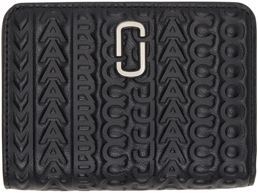 Гаманець Marc Jacobs Marc Jacobs 'The J Marc Mini Compact' Wallet чорний | 2R3SMP026S10, 0