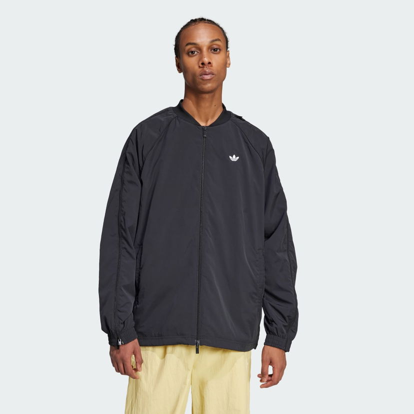 Куртка бомбер adidas Performance Adilenium Season 3 Oversized SST Track Jacket чорний | JX1618