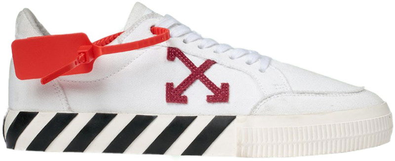 Кросівки та взуття Off-White Vulc Low Canvas White Violet SS20 W білий | OWIA178R20D331090129, 0