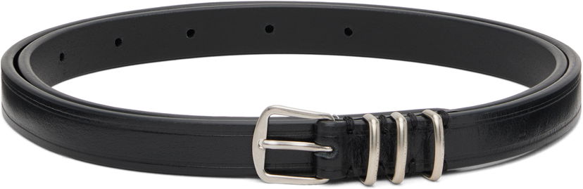 Ремені Ann Demeulemeester Ann Demeulemeester Adea Leather Belt чорний | B0012936-LT167-099