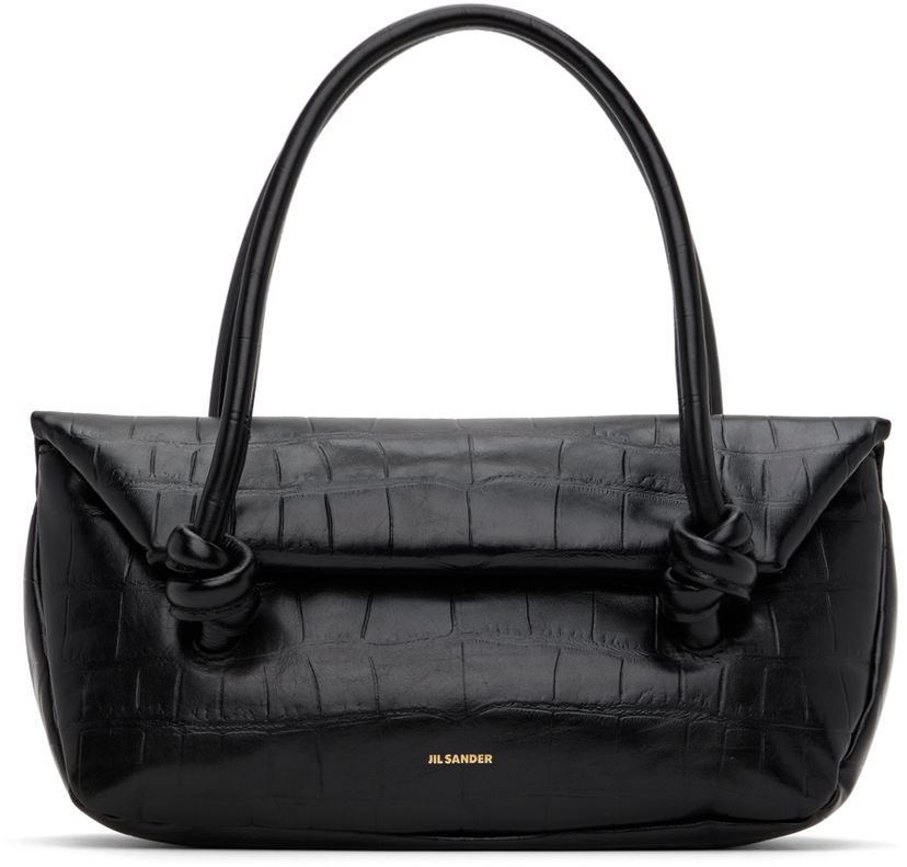 Сумочка Jil Sander Knot Top Handle Bag чорний | J07ZH0020_P6574