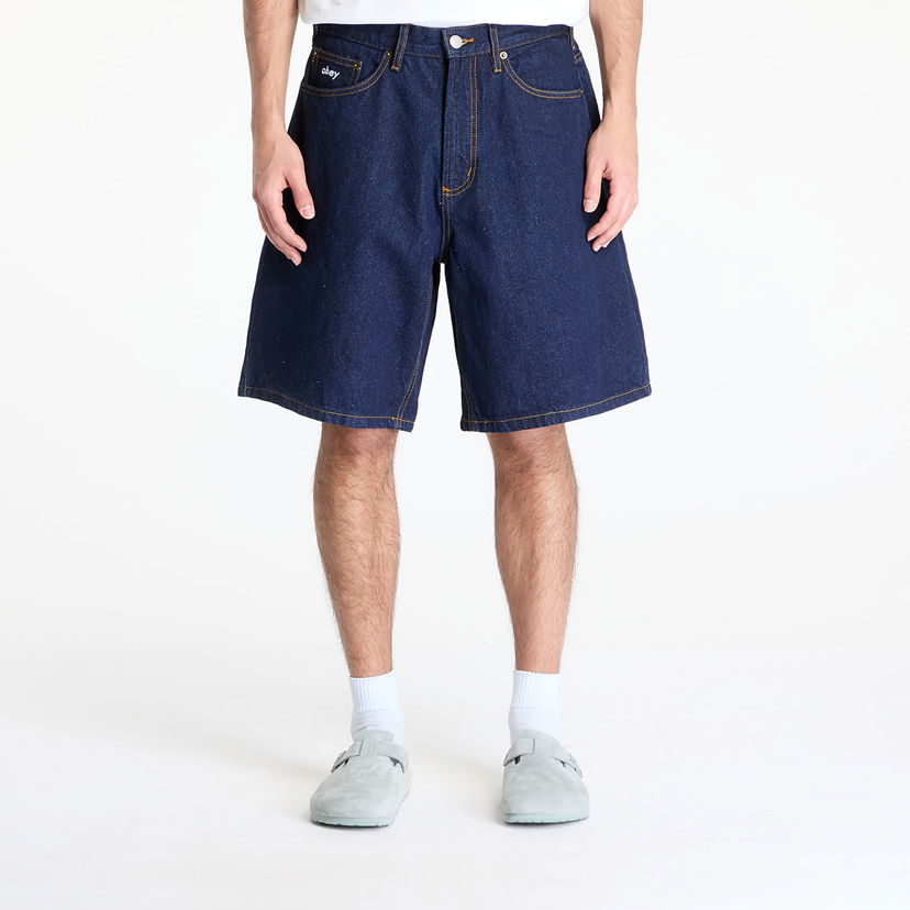 Шорти OBEY OBEY Bigwig Baggy Denim Shorts W31 Синій | 172100090-RID