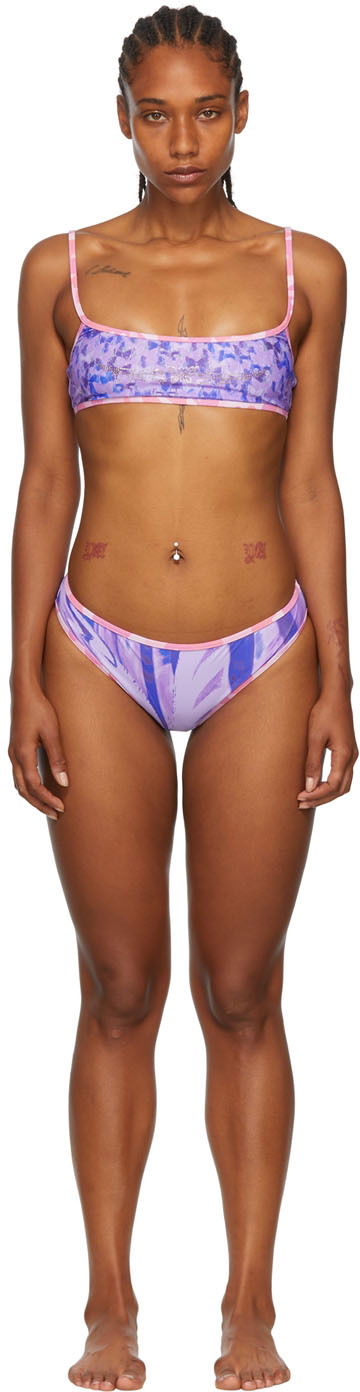 Купальники Collina Strada Collina Strada Exclusive Recycled Nylon Bikini Фіолетовий | XX2120