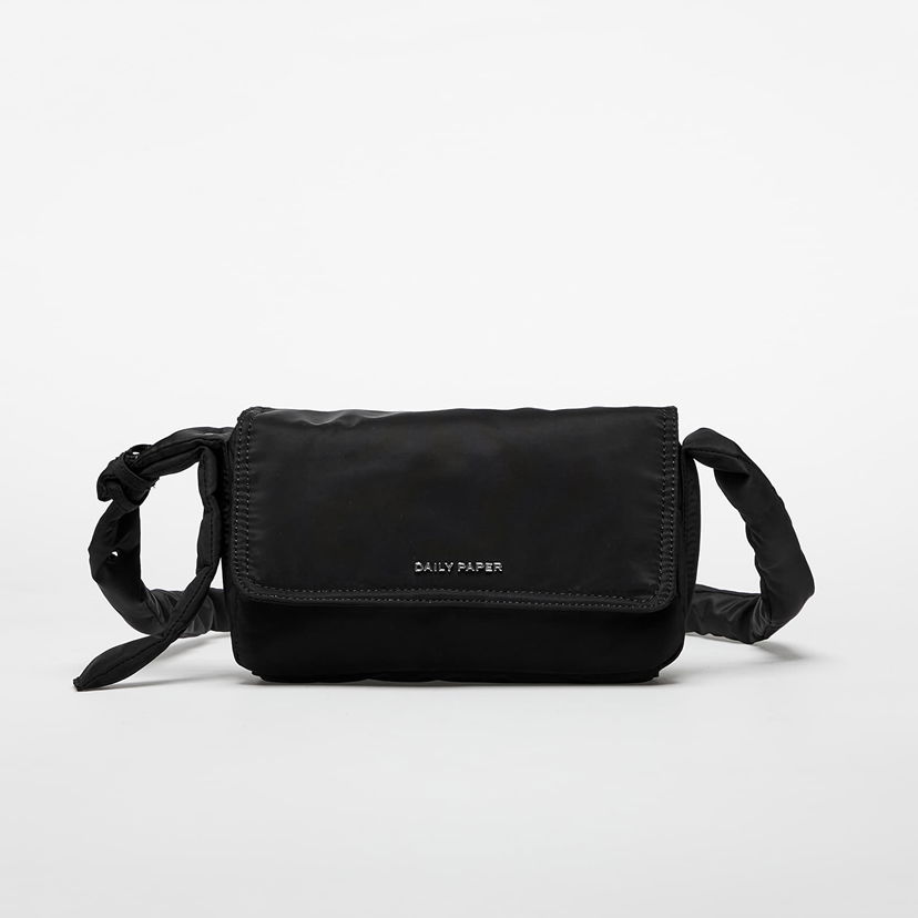 Сумка DAILY PAPER Black Nylon Shoulder Bag чорний | 2423044