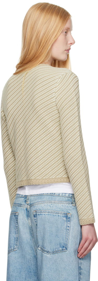 Cветр rag & bone Rag & Bone Claire Knit Cardigan бежевий | WAS25P026SD26, 2