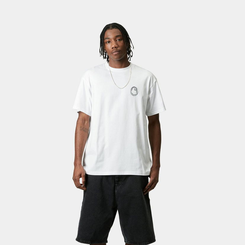 Футболка Carhartt WIP Short Sleeve Charms T-Shirt білий | I034410_9