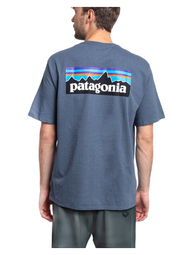 Футболка Patagonia P-6 Logo Responsibili-Tee Сірий | 38504