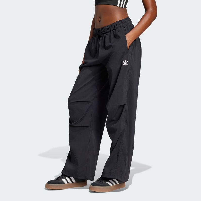 Штани карго adidas Performance Essentials Ripstop Parachute Pants чорний | JD0785