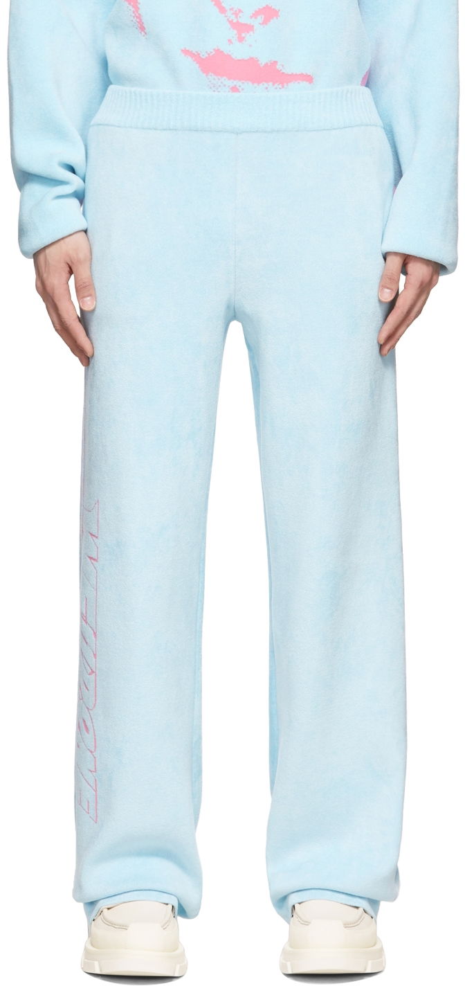 Спортивні штани We11done We11done Viscose Lounge Pants Синій | WD-KP1-22-626-U-SK