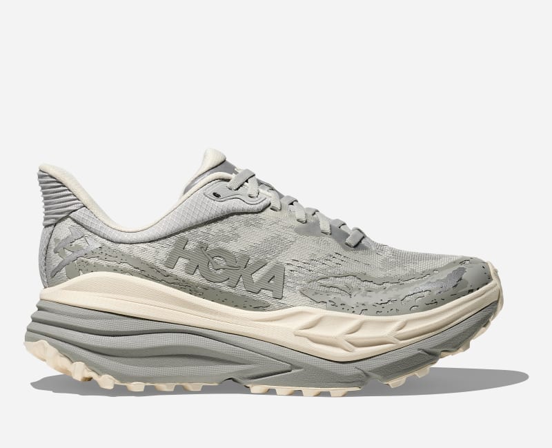 Кросівки та взуття Hoka One One Stinson 7 Trail 6.5 Сірий | 1141531-SLBS