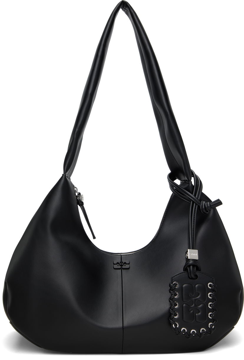 Сумка GANNI GANNI Medium Shoulder Bag чорний | A6837