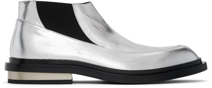 Кросівки та взуття Jil Sander Ankle Chelsea Boots Металік | J33WR0011_P7033