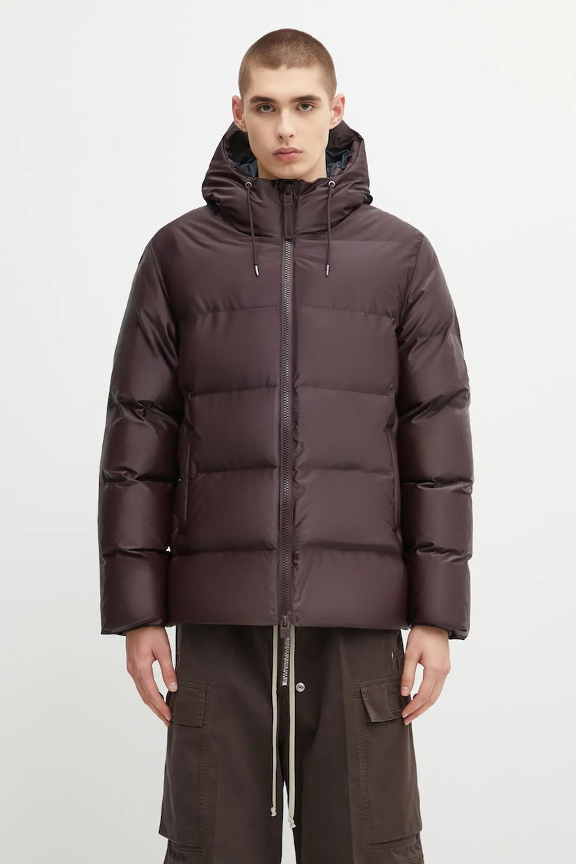 Пуховик Rains Rains Alta W3T3 Puffer Jacket Бордовий | 15120.129