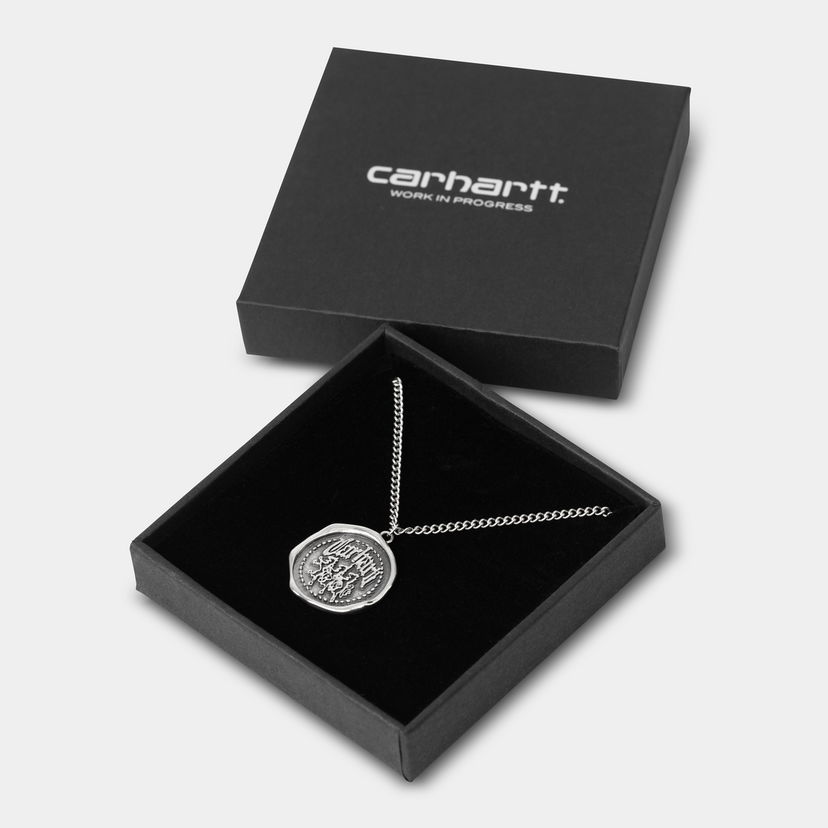 Кольє Carhartt WIP Carhartt WIP Hackwork Necklace Металік | I035851_1