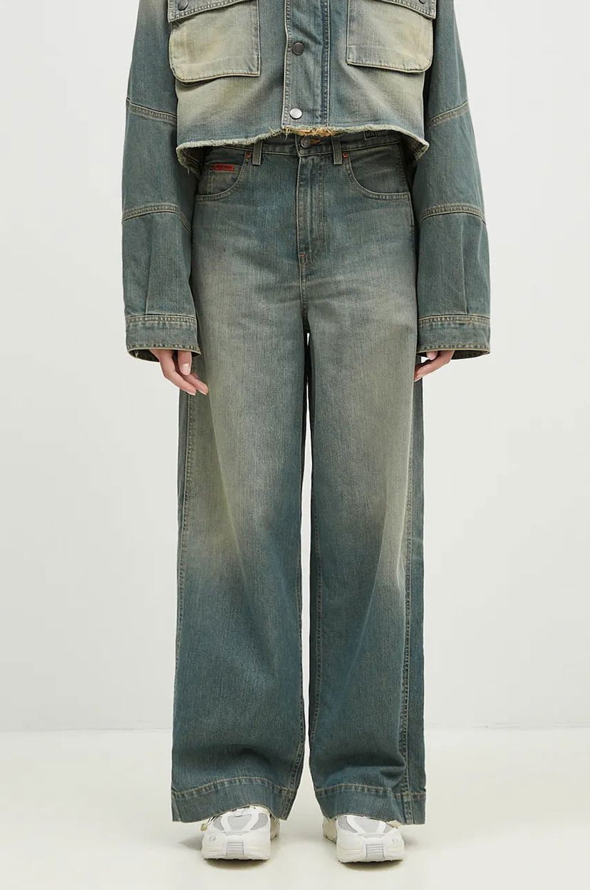 Джинси Martine Rose High Waist Jeans Синій | 240WD02501