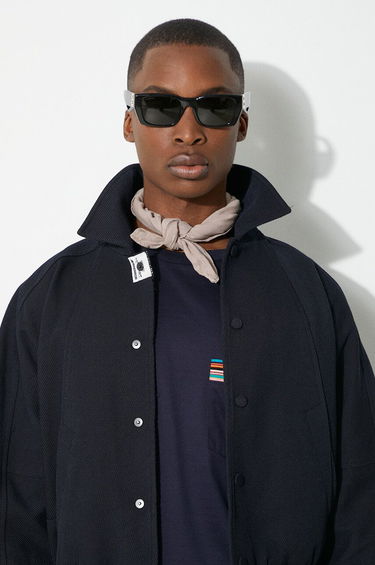 Куртка бомбер ADER ERROR Navy Blue Wool Bomber Jacket чорний | BN01SSJK0810, 4