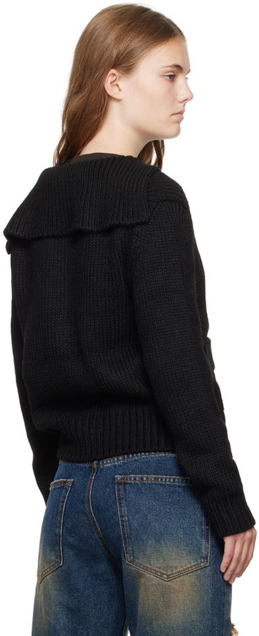 Cветр We11done Sailor Knit Cardigan чорний | WD-KC2-24-632-W-BK, 2
