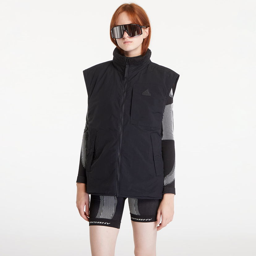 Жилет adidas Performance City Escape Reversible Vest Black/ Black чорний | IV9768
