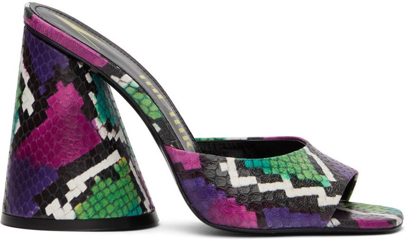 плаття The Attico Attico Luz Heeled Sandals Різнокольоровий | 227WS502 EL003