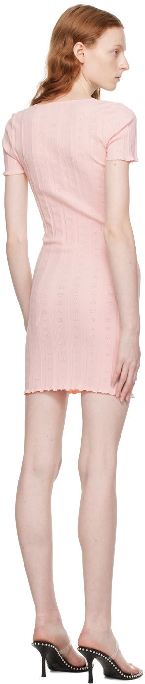 плаття Alexander Wang alexanderwang.t Hardware Minidress Рожевий | 4KC3236020, 2
