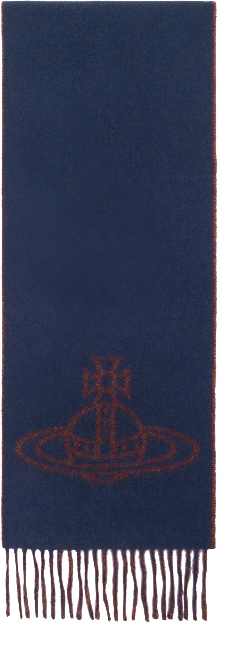 Шарф Vivienne Westwood Single Orb Double Scarf Синій | 81030006-W00ZH-