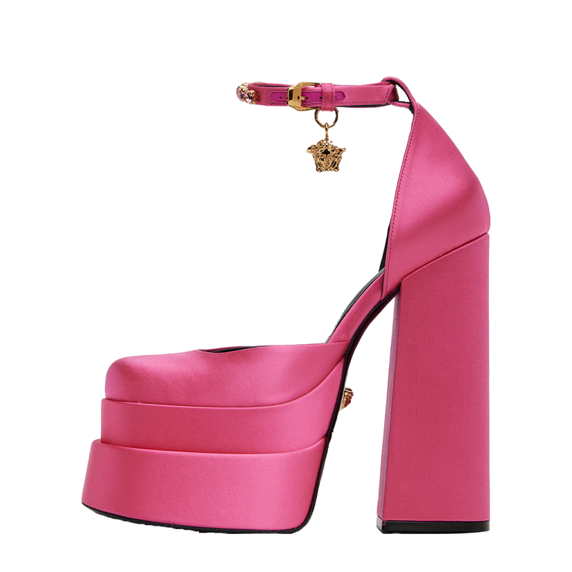 Кросівки та взуття Versace Medusa Aevitas Platform Heels "Pink" Рожевий | 1002005_DRA67