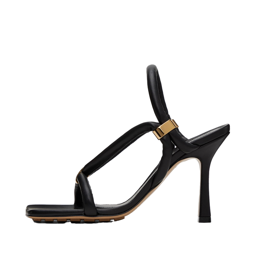 Кросівки та взуття Bottega Veneta Stretch Strap Sandals "Black" чорний | 729745 V2O20