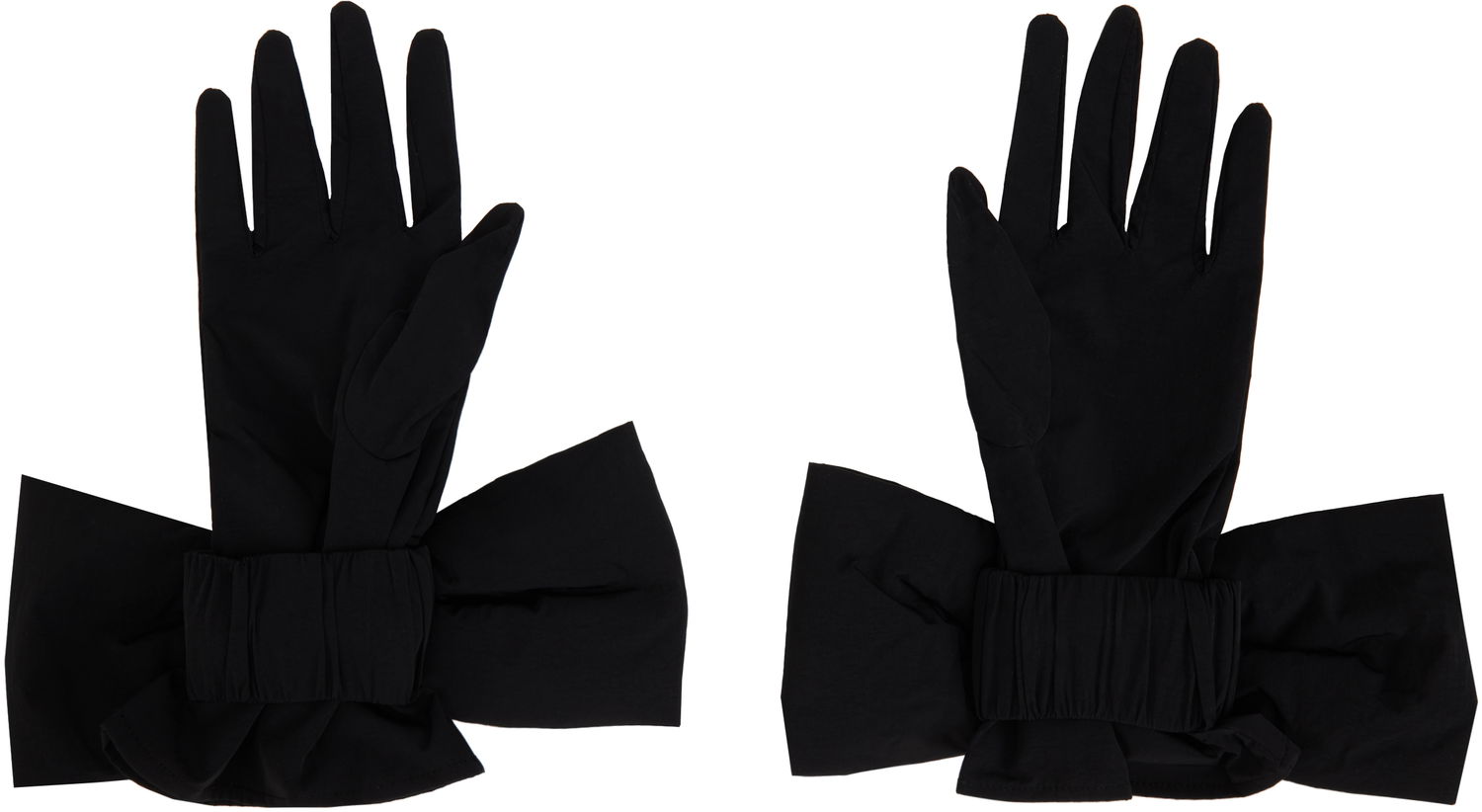 Рукавички SHUSHU/TONG SHUSHU/TONG Bow Gloves чорний | AW21AC07 PTA031, 1