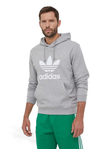 Світшоти adidas Originals Adicolor Classics Trefoil Hoodie Сірий | IM4490