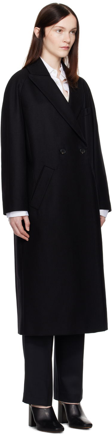 Пальто A.P.C. A.P.C. Flora Double-Breasted Trench Coat чорний | WOAJS-F01541, 1