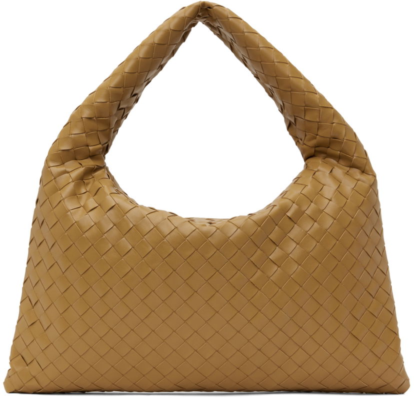 Сумочка Bottega Veneta Small Hop Bag Коричневий | 796262 V3IV1