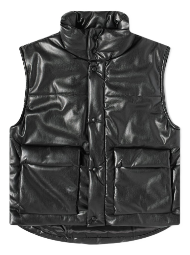 Жилет Nanushka Jovan Vegan Lether Vest чорний | NM22PFOW00699