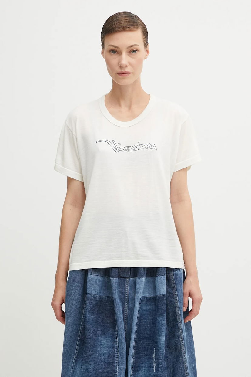 Футболка visvim Visvim Carree S/S Tee білий | 325105010006
