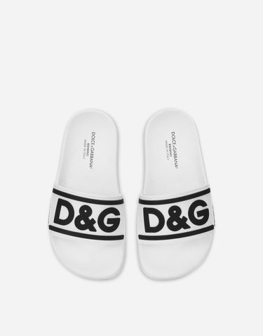 Аксесуари Dolce & Gabbana Dolce & Gabbana Beachwear Slides білий | DD0320AQ85889697, 3