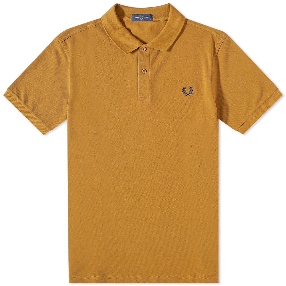 Сорочка поло Fred Perry Slim Fit Plain Polo Помаранчевий | M6000-644, 0